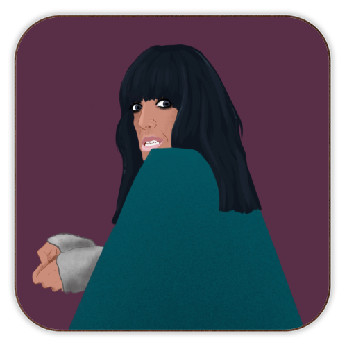 Claudia - personalised beer coaster by The Queer Store