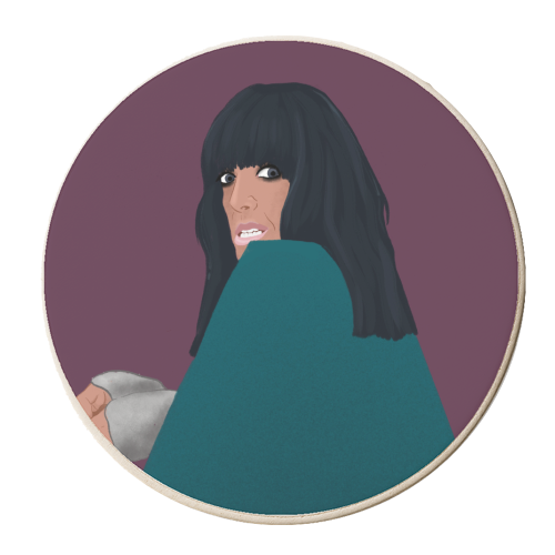 Claudia - personalised beer coaster by The Queer Store