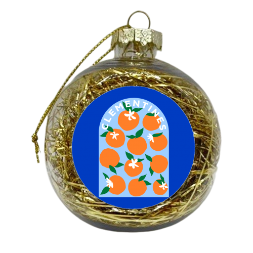 CLEMENTINES - xmas bauble by PEARL & CLOVER