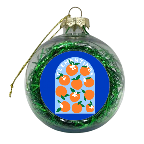 CLEMENTINES - xmas bauble by PEARL & CLOVER