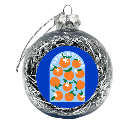 CLEMENTINES - xmas bauble by PEARL & CLOVER
