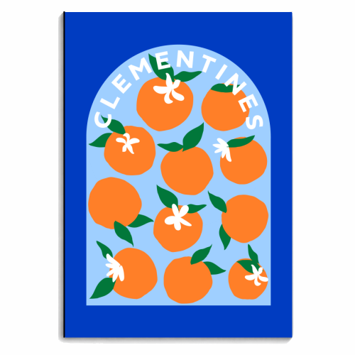 CLEMENTINES - personalised A4, A5, A6 notebook by PEARL & CLOVER