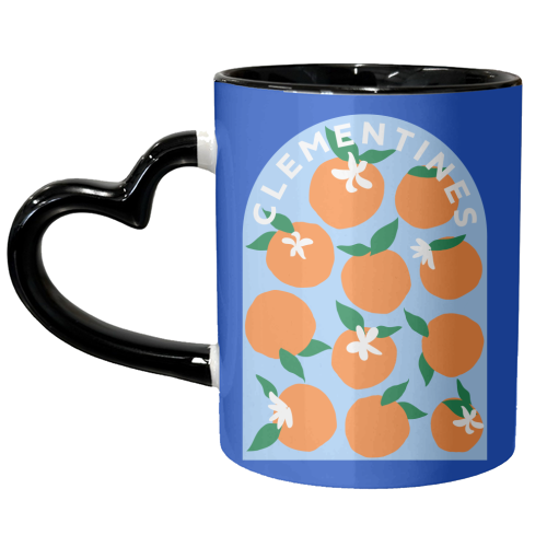 CLEMENTINES - unique mug by PEARL & CLOVER