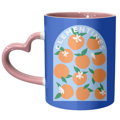 CLEMENTINES - unique mug by PEARL & CLOVER