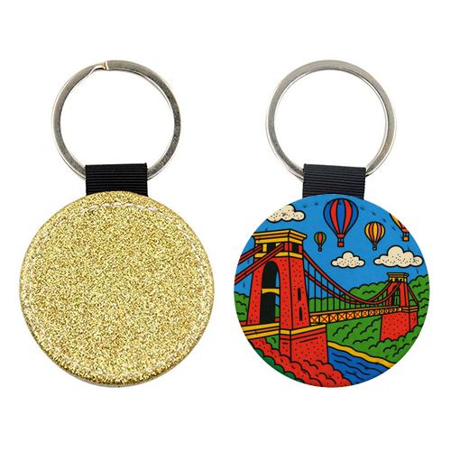 Clifton Suspension Bridge - keyring by Ms Doodle