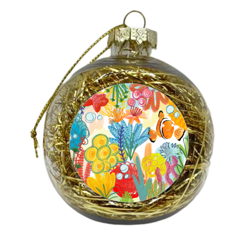 Clowning Around - xmas bauble by Pen and Gwyn