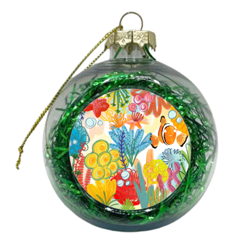 Clowning Around - xmas bauble by Pen and Gwyn