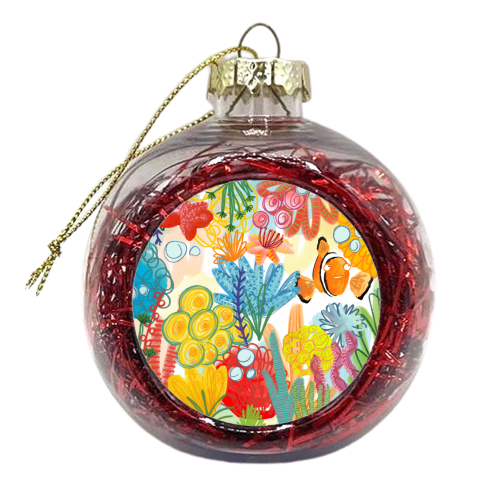 Clowning Around - xmas bauble by Pen and Gwyn