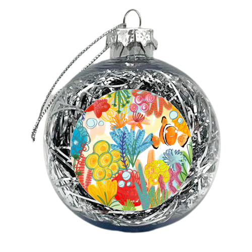 Clowning Around - xmas bauble by Pen and Gwyn
