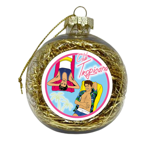 ClubTropicana - xmas bauble by Bite Your Granny