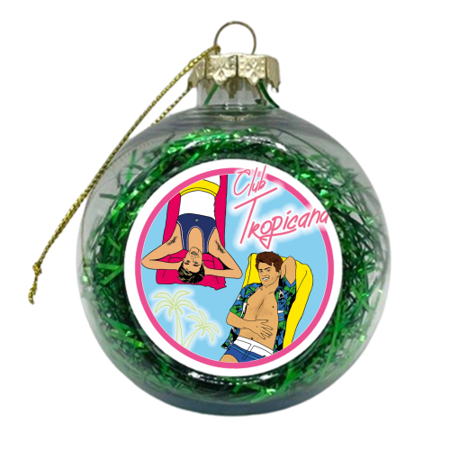ClubTropicana - xmas bauble by Bite Your Granny