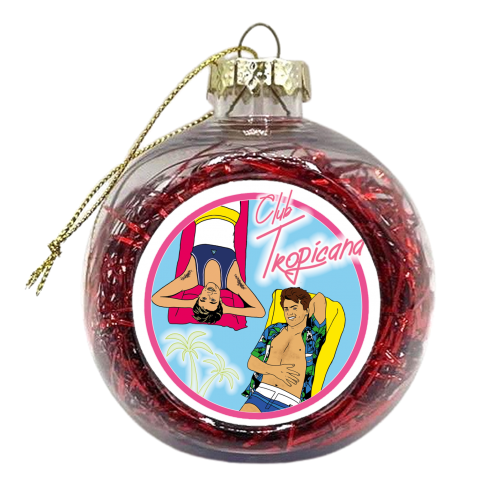ClubTropicana - xmas bauble by Bite Your Granny