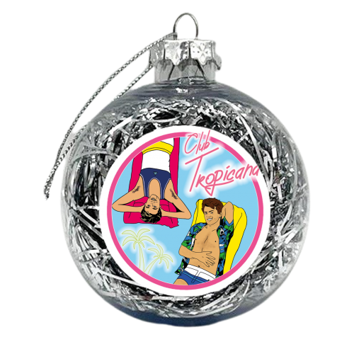 ClubTropicana - xmas bauble by Bite Your Granny