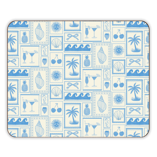 Coastal Blues - designer placemat by The Boy and the Bear