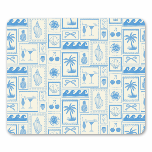 Coastal Blues - mouse mat by The Boy and the Bear