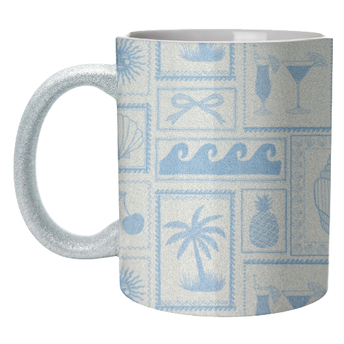 Coastal Blues - unique mug by The Boy and the Bear