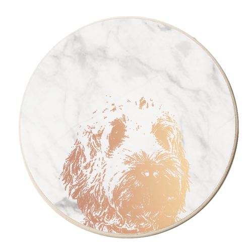 COCKAPOO - personalised beer coaster by Wallace Elizabeth