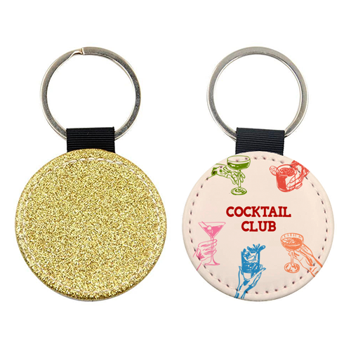 Cocktail Club - keyring by EZbie