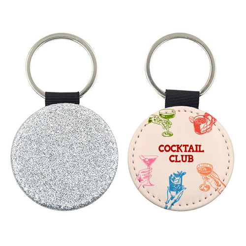 Cocktail Club - keyring by EZbie