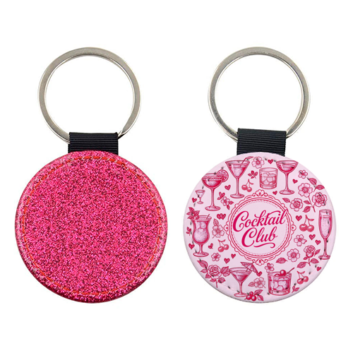 Cocktail Club - keyring by Lilly Rose