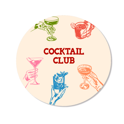 Cocktail Club - Magnet by EZbie