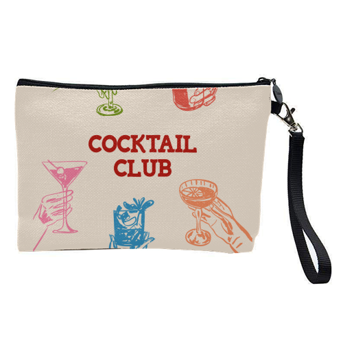 Cocktail Club - pretty makeup bag by EZbie
