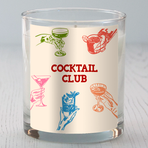 Cocktail Club - scented candle by EZbie