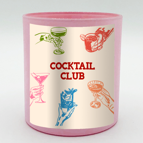 Cocktail Club - scented candle by EZbie