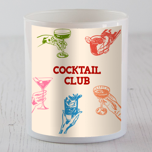 Cocktail Club - scented candle by EZbie