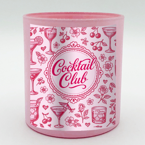 Cocktail Club - scented candle by Lilly Rose