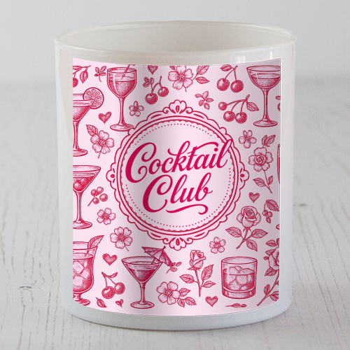 Cocktail Club - scented candle by Lilly Rose