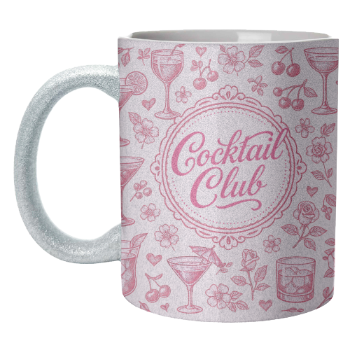 Cocktail Club - unique mug by Lilly Rose