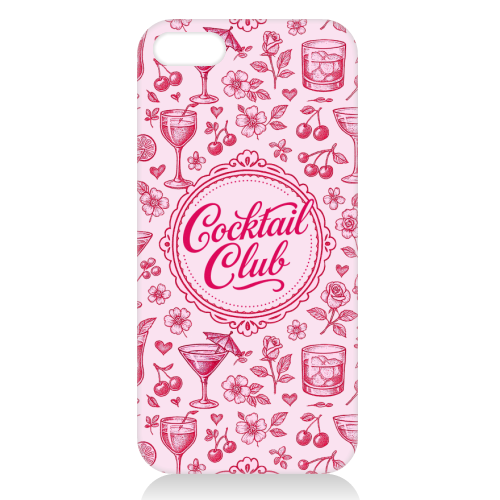 Cocktail Club - unique phone case by Lilly Rose