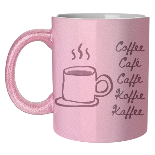 Coffee Cafe - unique mug by Ms Doodle