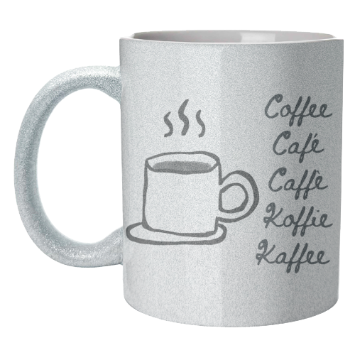 Coffee Cafe - unique mug by Ms Doodle