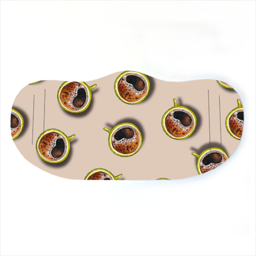 Coffee Cups - face cover mask by Linbylane