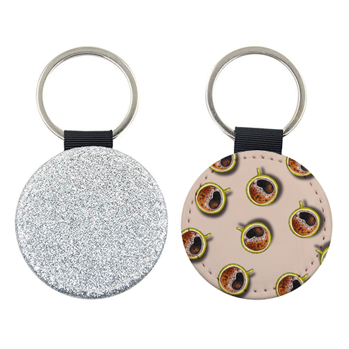 Coffee Cups - keyring by Linbylane