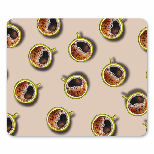 Coffee Cups - mouse mat by Linbylane