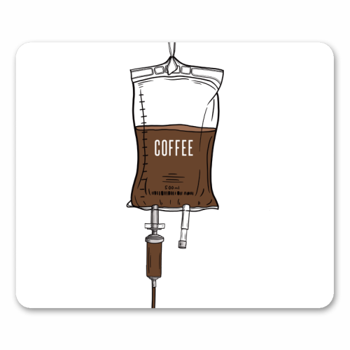 Coffee Drip - mouse mat by Adam Regester
