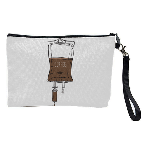 Coffee Drip - pretty makeup bag by Adam Regester
