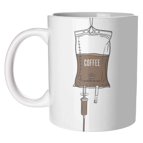 Coffee Drip - unique mug by Adam Regester