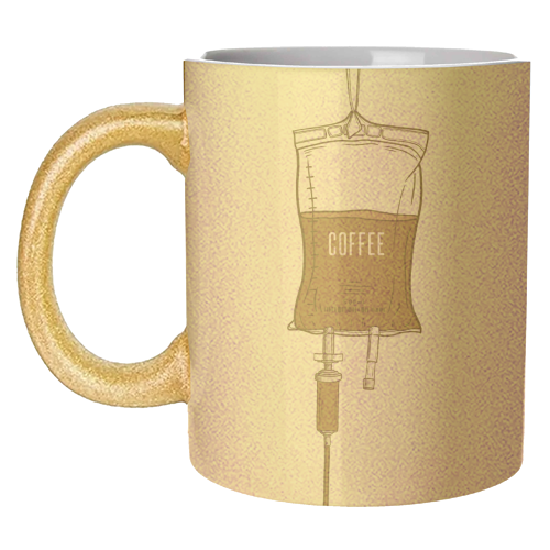 Coffee Drip - unique mug by Adam Regester