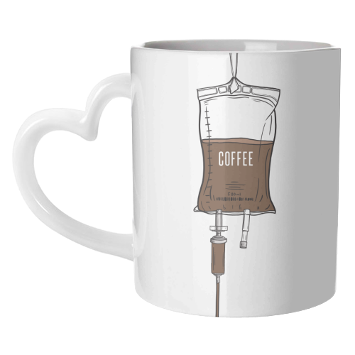 Coffee Drip - unique mug by Adam Regester