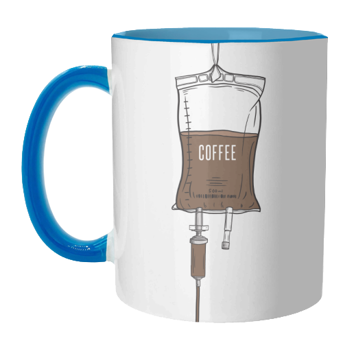 Coffee Drip - unique mug by Adam Regester