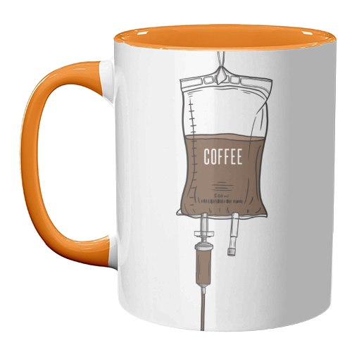 Coffee Drip - unique mug by Adam Regester