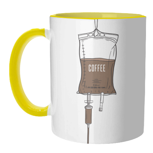 Coffee Drip - unique mug by Adam Regester