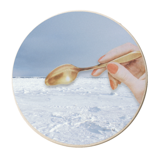 Cold Comfort - personalised beer coaster by OhMC! Designs