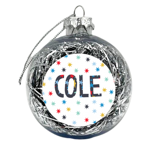 Cole - xmas bauble by The Boy and the Bear