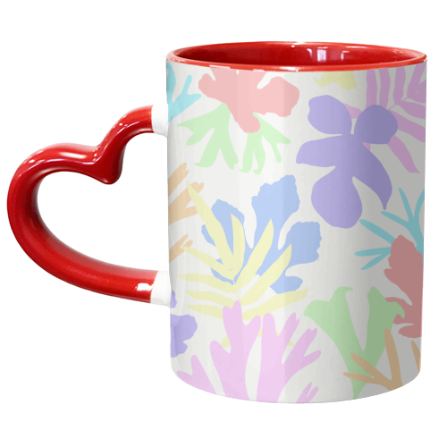 Colorful Botanical Leaves #2 #wall #art - unique mug by Anita Bella Jantz