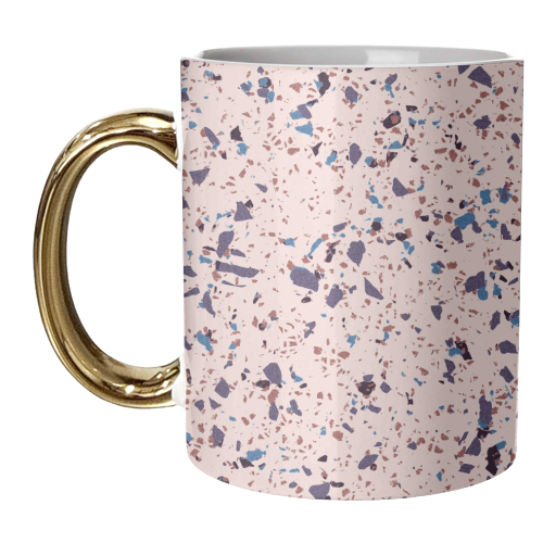 Colorful Terazzo - unique mug by Kaleiope Studio
